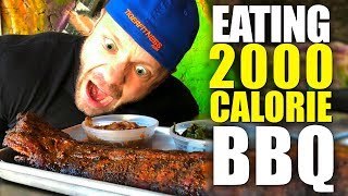 Eating 2,000 Calorie BBQ at Lockdown Smoked Chicago | Tiger Fitness