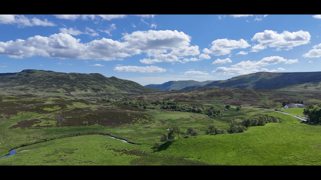 Amulree Sma Glen Scotland From The Air DJI Drone 4K - YouTube