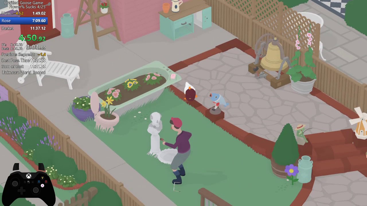 untitled goose game speedrun untitled goose game speedrun