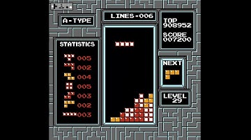 18 Lines on Killscreen with DAS - NES Tetris