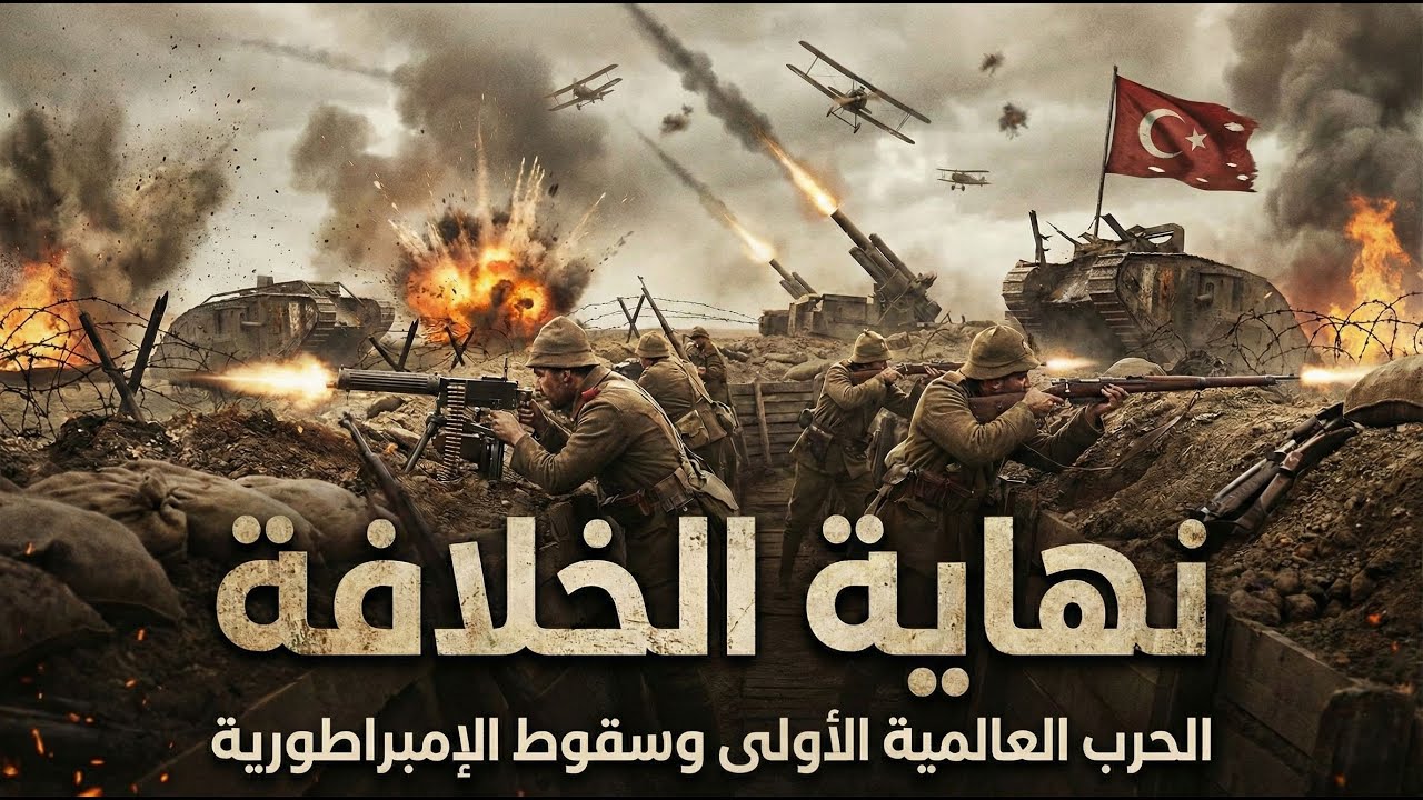الحرب العالمية الأولى | نهاية الدولة العثمانية | سقوط الخلافة الإسلامية