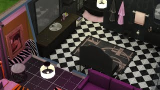 Sims 4   CAS & Come Furnish a Club With Me