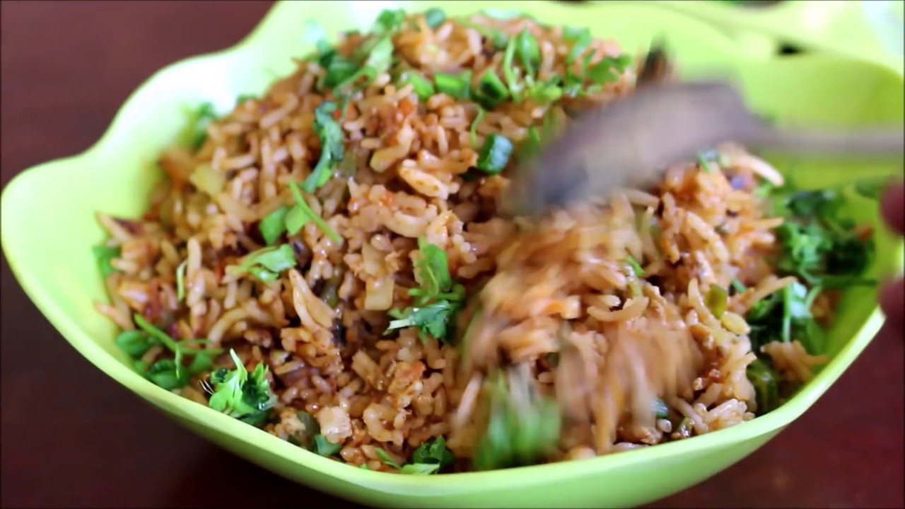 Mutta Fried Rice Recipe (Egg Rice) - YouTube