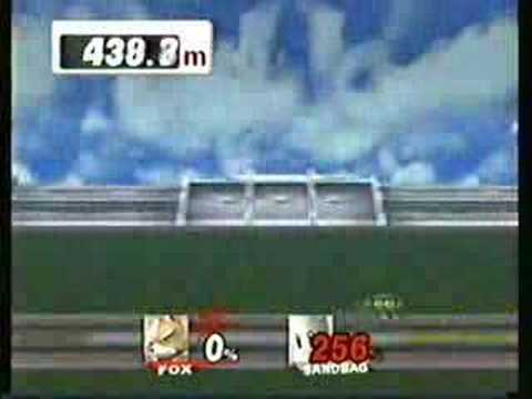 スマブラX　フォックス　1057,5m