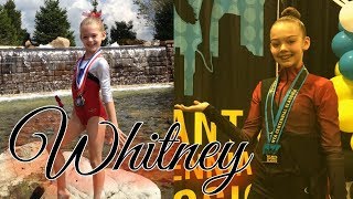 Whitney Bjerken Gymnastics Evolution - Happy 13th birthday !