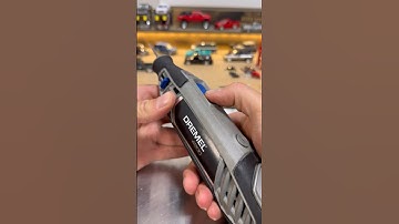 Back in business with a @dremel 4200. This is much smoother!  🤩 #dremel #tools #diy #diecast