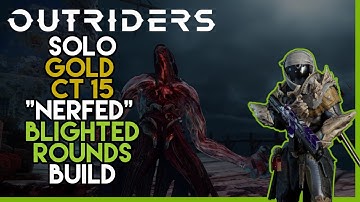 Outriders - Solo Technomancer CT 15 post nerf build
