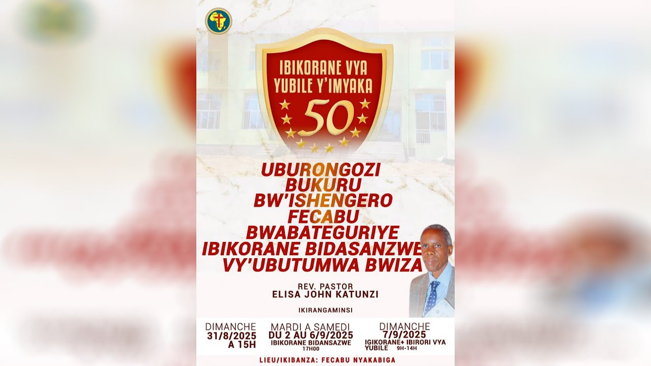 IBIKORANE VYA YUBILE Y'IMYAKA 50