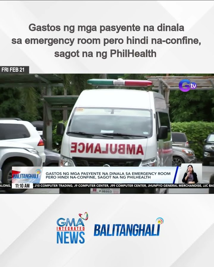 Gastos ng mga pasyente na dinala sa emergency room pero hindi na-confine, sagot na... | Balitanghali