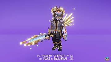 Light Guardian [ The Tools of Equilibrium VoxEdit Contest ] 🔥