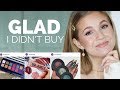 Products I'm GLAD I Didn't Buy// Makeup that I skipped!