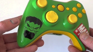 Custom Painted Xbox 360 Controller  | Marvel Heros