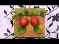 Como Hacer un Cuadro de Manzanas sobre Retablo - HogarTv por Juan Gonzalo Angel