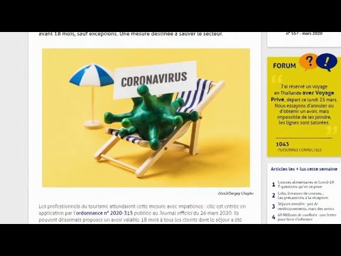 Conso - Voyages annulés, les règles changent Conso - Voyages annulés, les règles changent