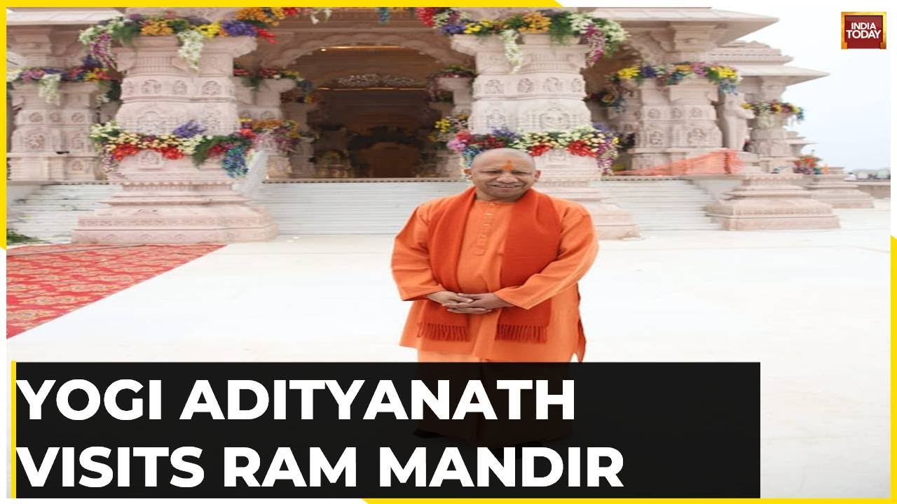 Uttar Pradesh Chief Minister Yogi Adityanath Visits Ram Mandir ...