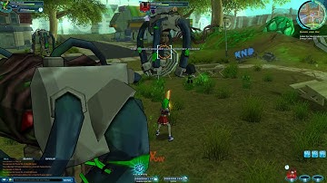 Fusionfall Retro Shock and Ow