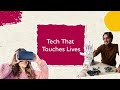Tech that touches lives  mental health wellbeing app