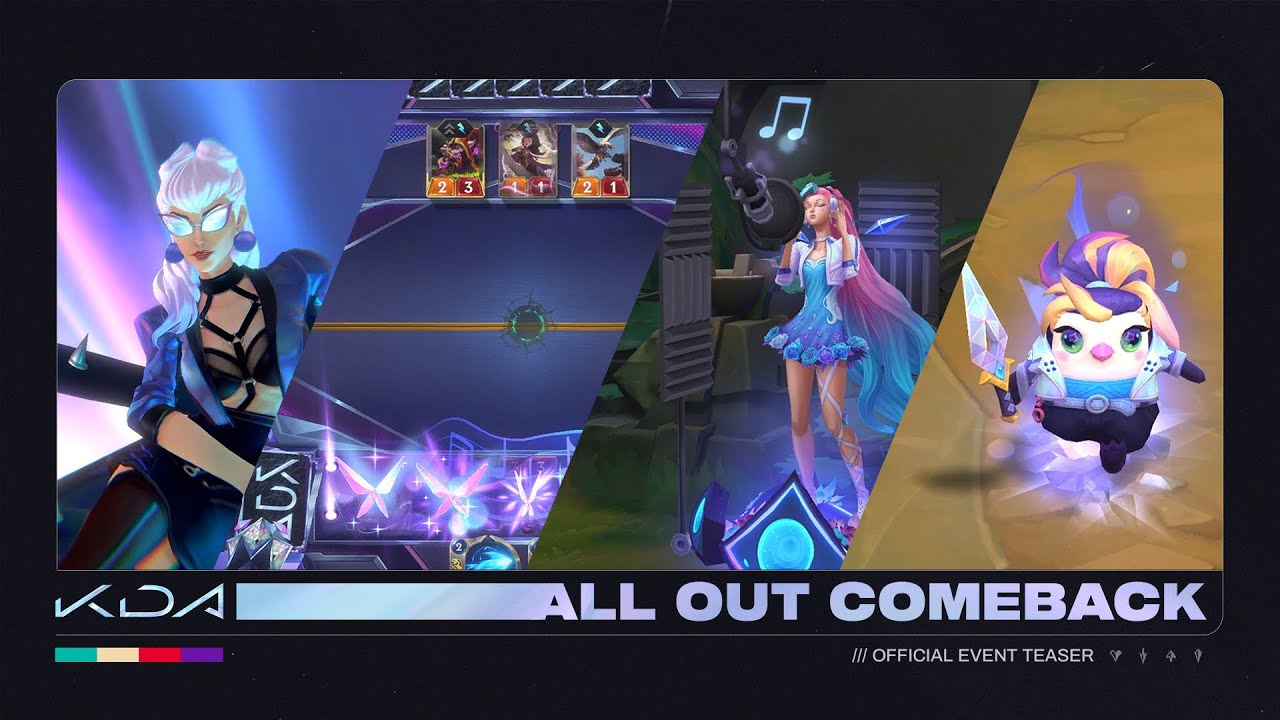 ⁣K/DA ALL OUT: Comeback | Official Event Teaser - Riot Games