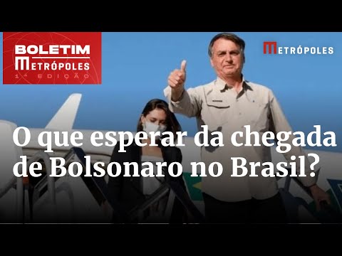 Caos aéreo: veja o que PF e GSI esperam sobre chegada de Bolsonaro ao DF | Boletim Metrópoles 1º