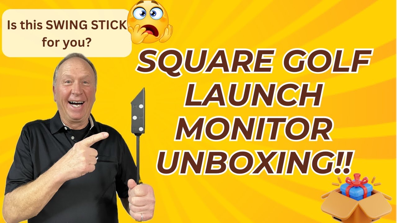 Square Golf Launch Monitor Unboxing 