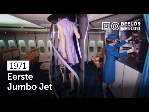 Eerste Jumbo Jet voor KLM (1971) HD