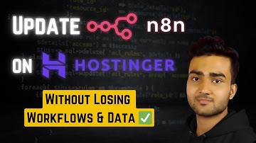How to Update n8n Safely on Hostinger VPS | Step by Step Guide Without Losing Workflows & Other Data