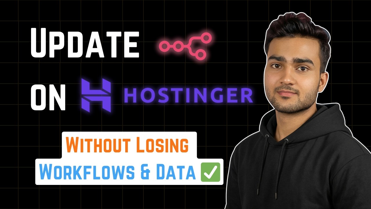 How to Update n8n Safely on Hostinger VPS | Step by Step Guide Without ...