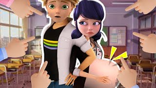 Miraculous Ladybug &amp; Cat noir Teenager has a baby??! - Paper dolls love story
