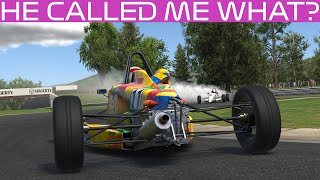 I have never met a more angry iRacer! | iRacing Formula 1600 at Lime Rock Park