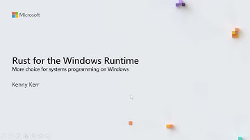 Rust for the Windows Runtime