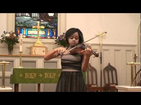 Justine Elliott Performs Vivaldi's Summer 3rd movement