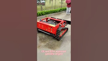 petrol low power consumption rechargeable battery remote-controlled lawn mower