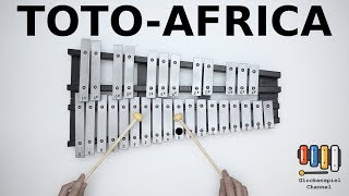Video thumbnail of "Toto - Africa💗🎺on the Glockenspiel (BELLs)  🎧"