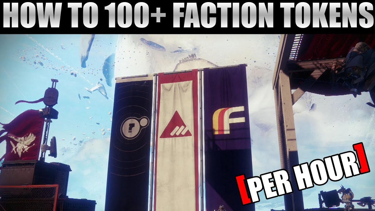 How to Farm 100+ Faction Tokens Per Hour - Destiny 2