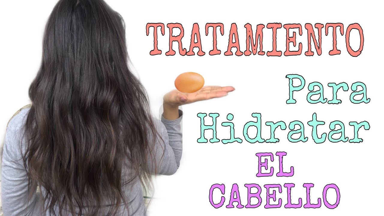 COMO HIDRATAR PROFUNDAMENTE EL CABELLO CON HUEVO Y YOGURT - YouTube