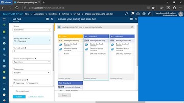 Create an IoT Hub in Azure Portal