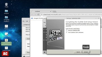 Linux Mint Cinnamon-Install Subtitle Edit (Windows Program) via Wine