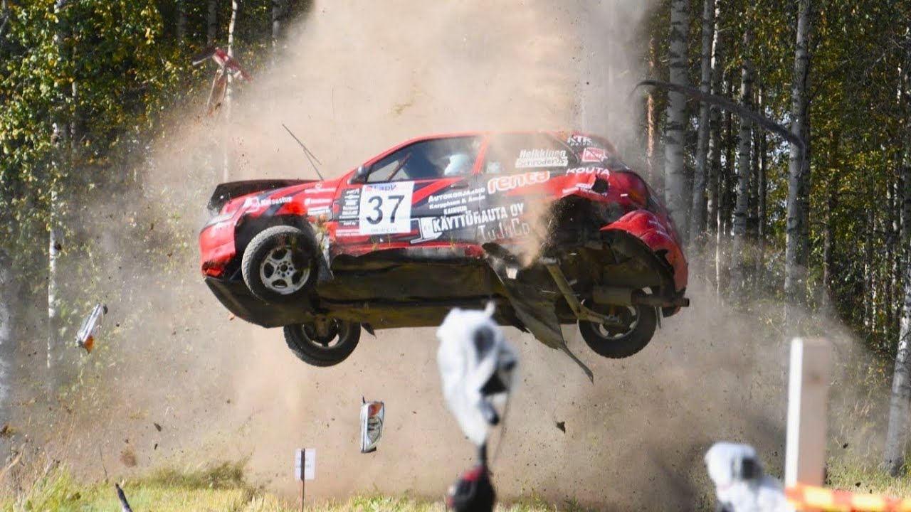 LapWall Nivala Ralli 2025 // BIG CRASHES & Action! // By: FFM Rallyvideos