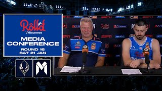 NBL23 Media Conference - Round Sixteen - United v Adelaide 36ers