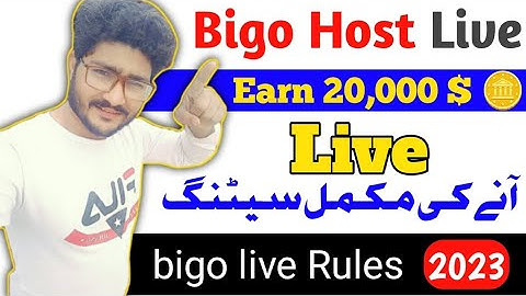 Bigo Live ( how to live on bigo Step by Step ) Bigo Live Rules - Bigo official Host Kasy Banyen