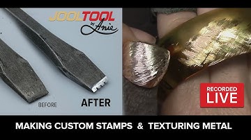 Texturing and Making Stamps on the JOOLTOOL - LIVE with Anie