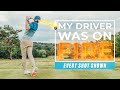 Can a 4 Handicap Go UNDER PAR With An On FIRE Driver?? Full 18 Hole Course Vlog.