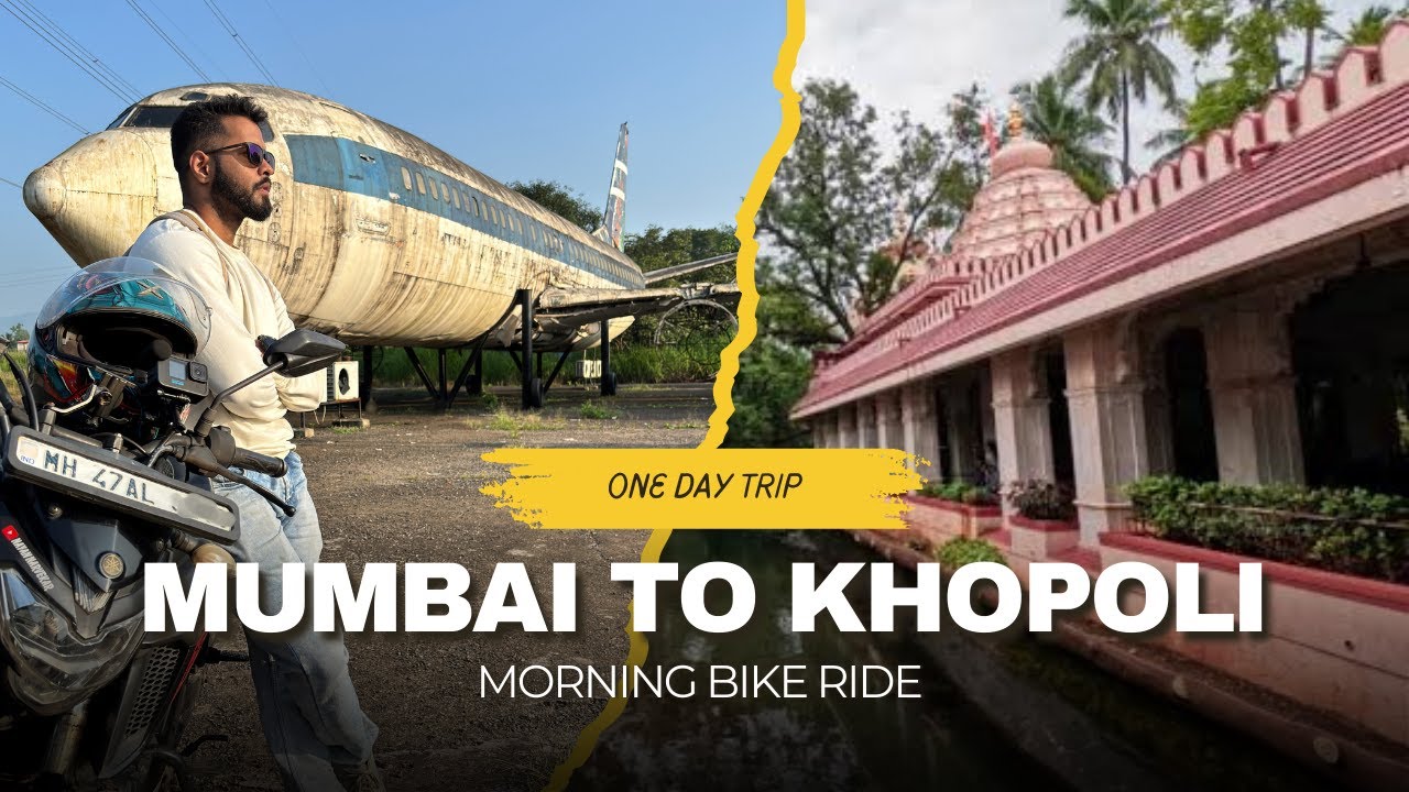MUMBAI TO KHOPOLI | One Day Trip Near Mumbai | morning bike ride