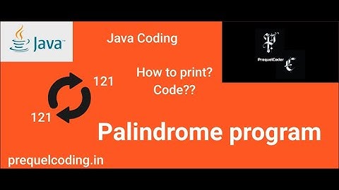 PrequelCoding|| Sequel 39 || Palindrom | Java