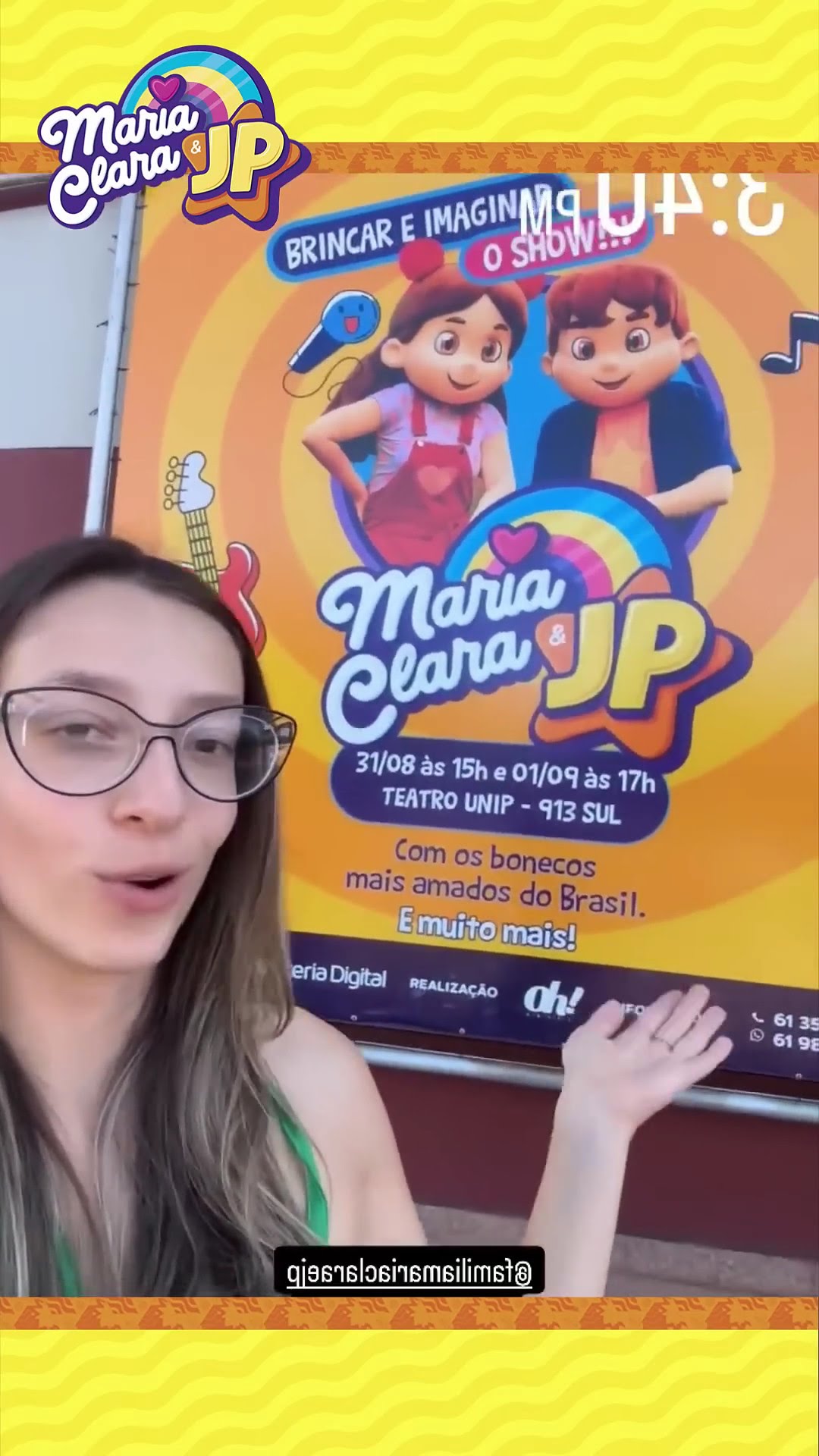 Show da Maria Clara e JP em Brasília Ft @FamilyFun5
