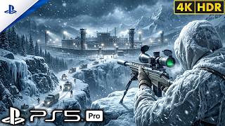 (PS5) The Most Immersive Winter Sniper Mission | Realistic Gameplay [4K60FPS] Call of Duty screenshot 1