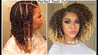 How To Get a PERFECT Twist Out EVERY TIME! | Natural Hair