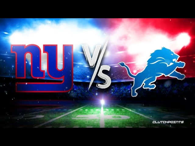 New York Giants vs. Detroit Lions  2023 Preseason Week 1 Game Highlights 