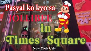 JOLLIBEE in TIMES SQUARE NYC THIS TIME