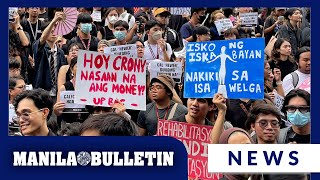 UP students walk out of class in protest against corruption